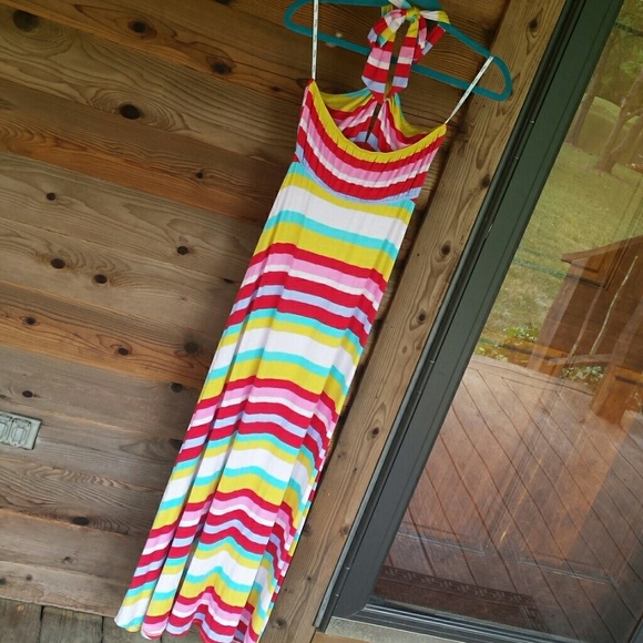 💙Voom by Joy Han Halter Maxi Dress - Picture 4 of 7