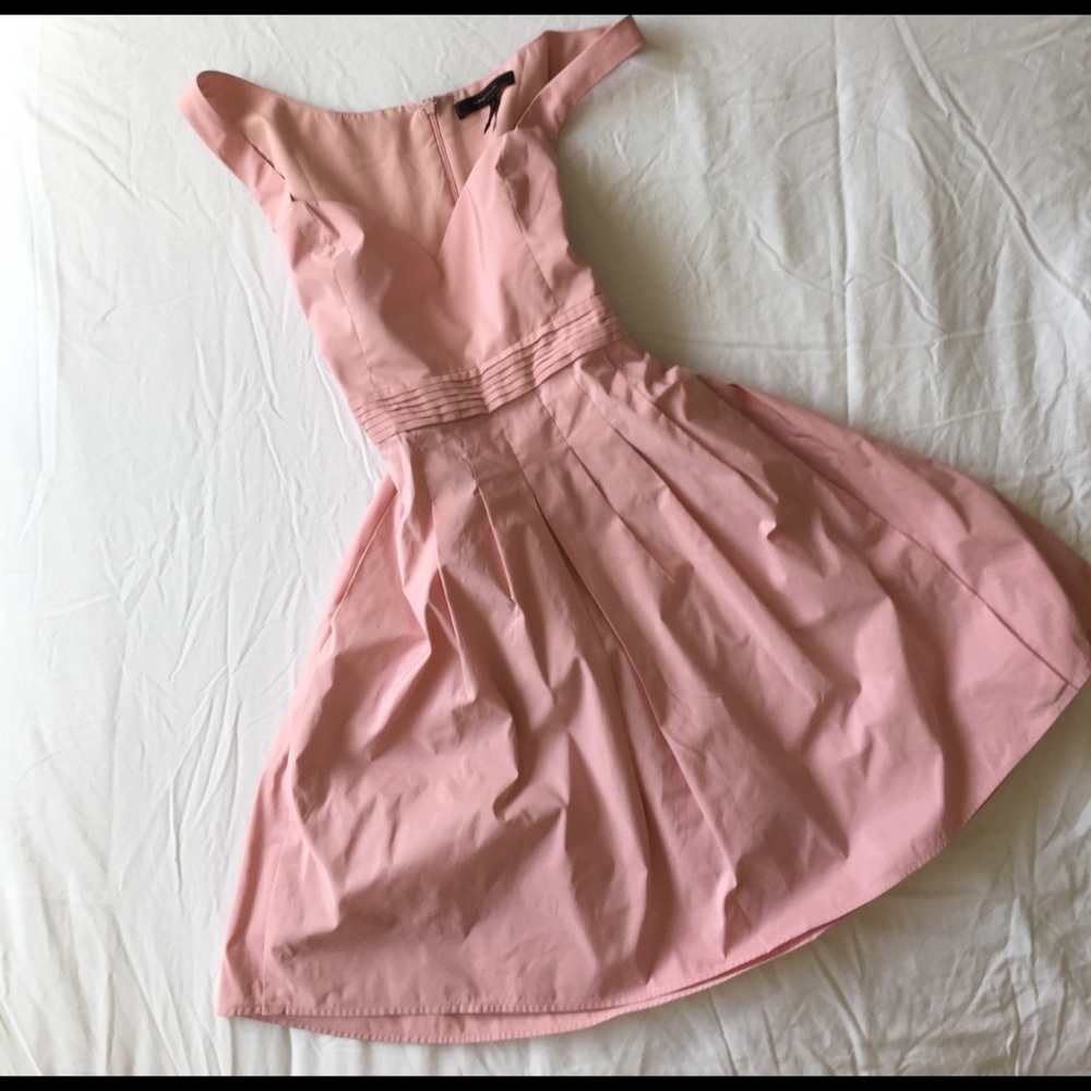 BCBG MAXAZRIA Blush Pink Sweetheart Dress Size 6