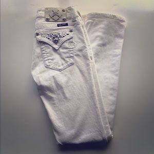 White Miss Me jeans