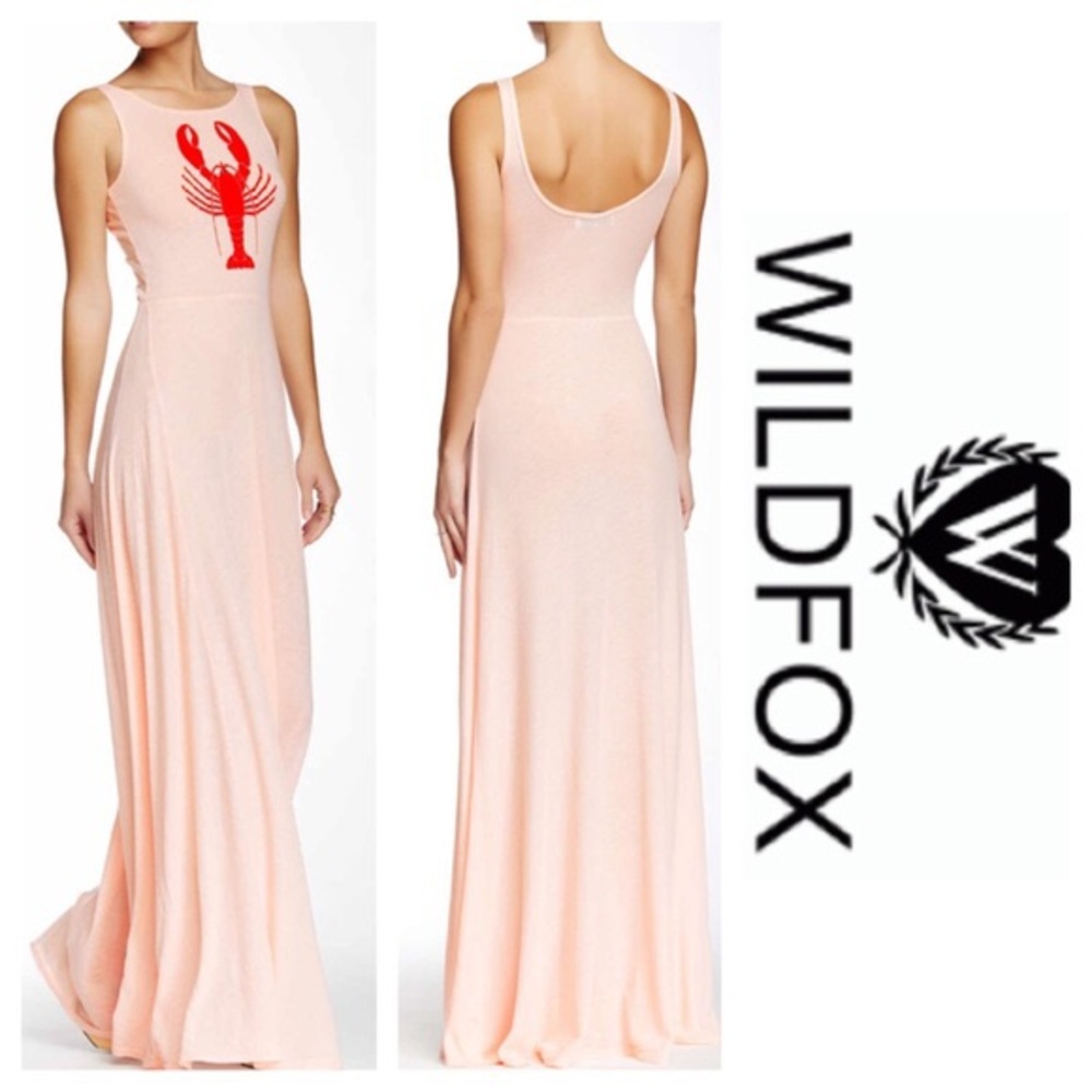 Wildfox Lobster Shipwrecked Summer Maxi NWOT