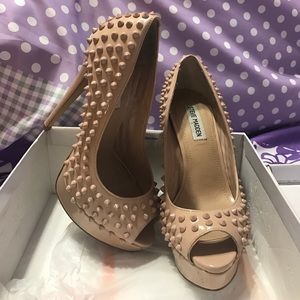 Steve Madden Nude/Blush Andiie Heels