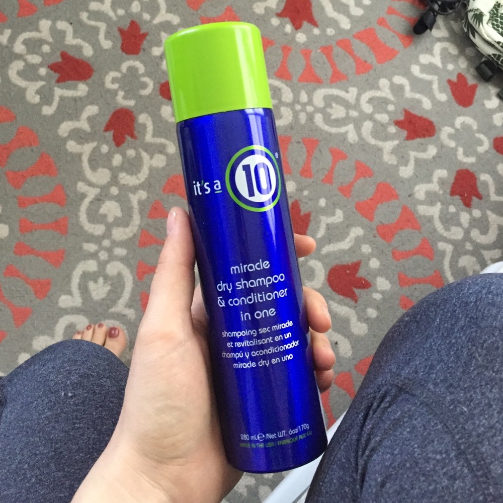 It's a 10 dry shampoo and conditioner