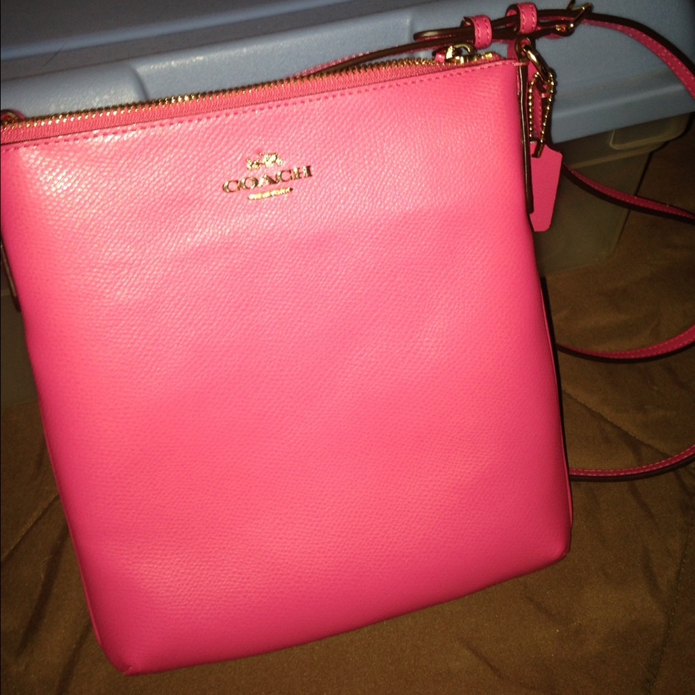 Coach Cross Grain Leather Crossbody