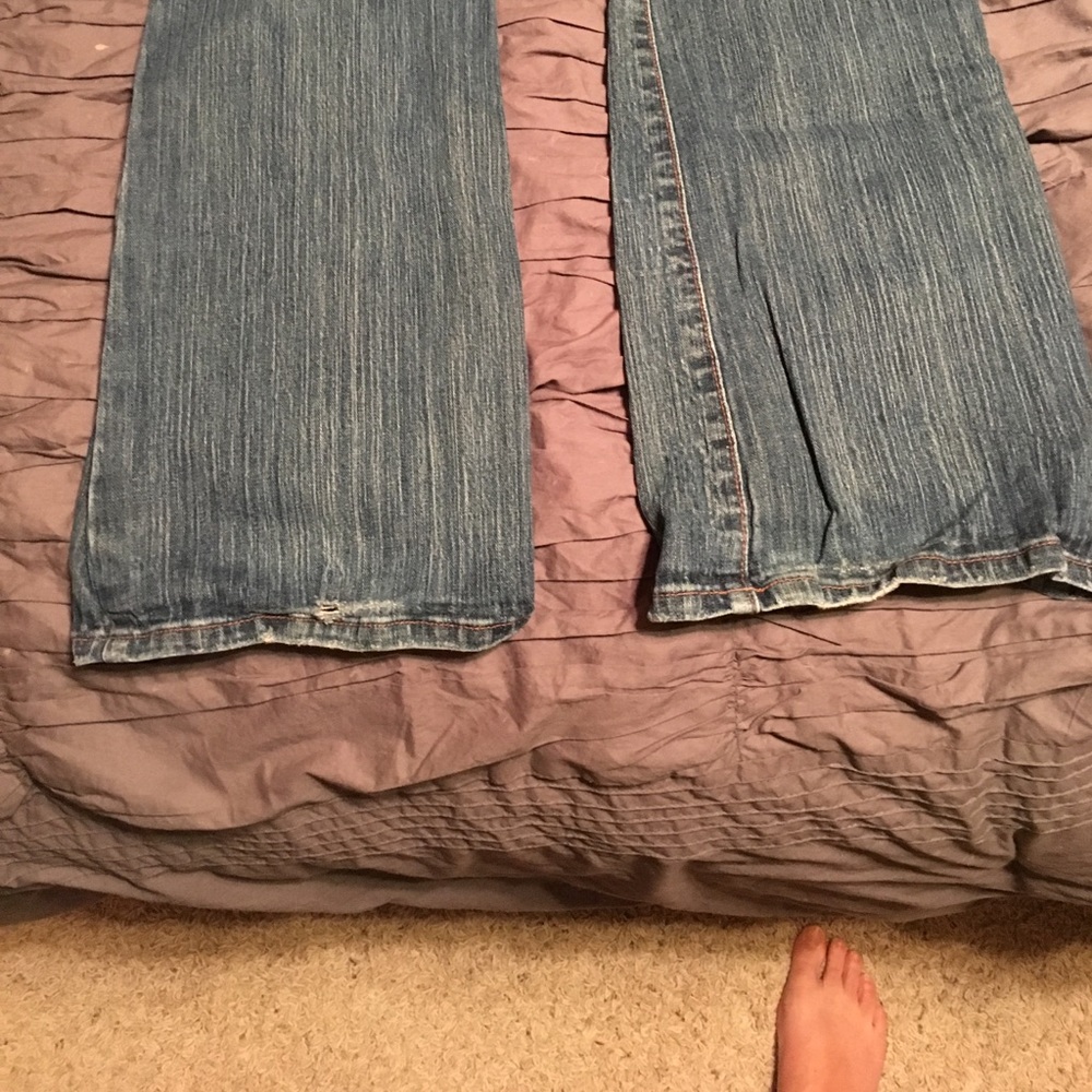 Abercrombie & Fitch boot cut jeans. Size 8R. EUC - Picture 6 of 6