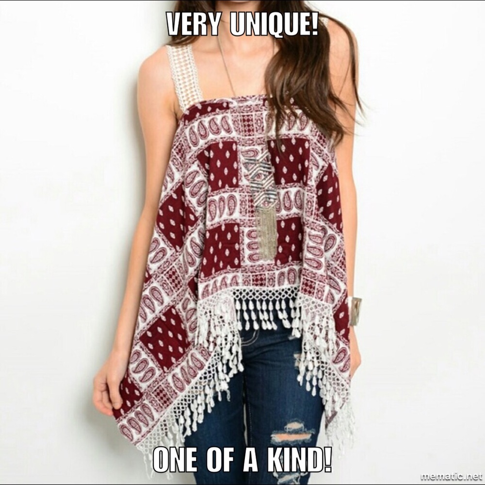 Beautiful & Unique Asymmetrical Top