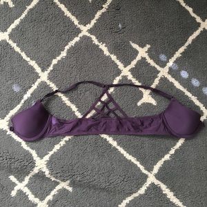 Victoria's Secret strappy purple bra