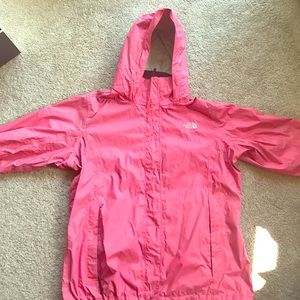 North Face Resolve Rain Coat--lightly worn