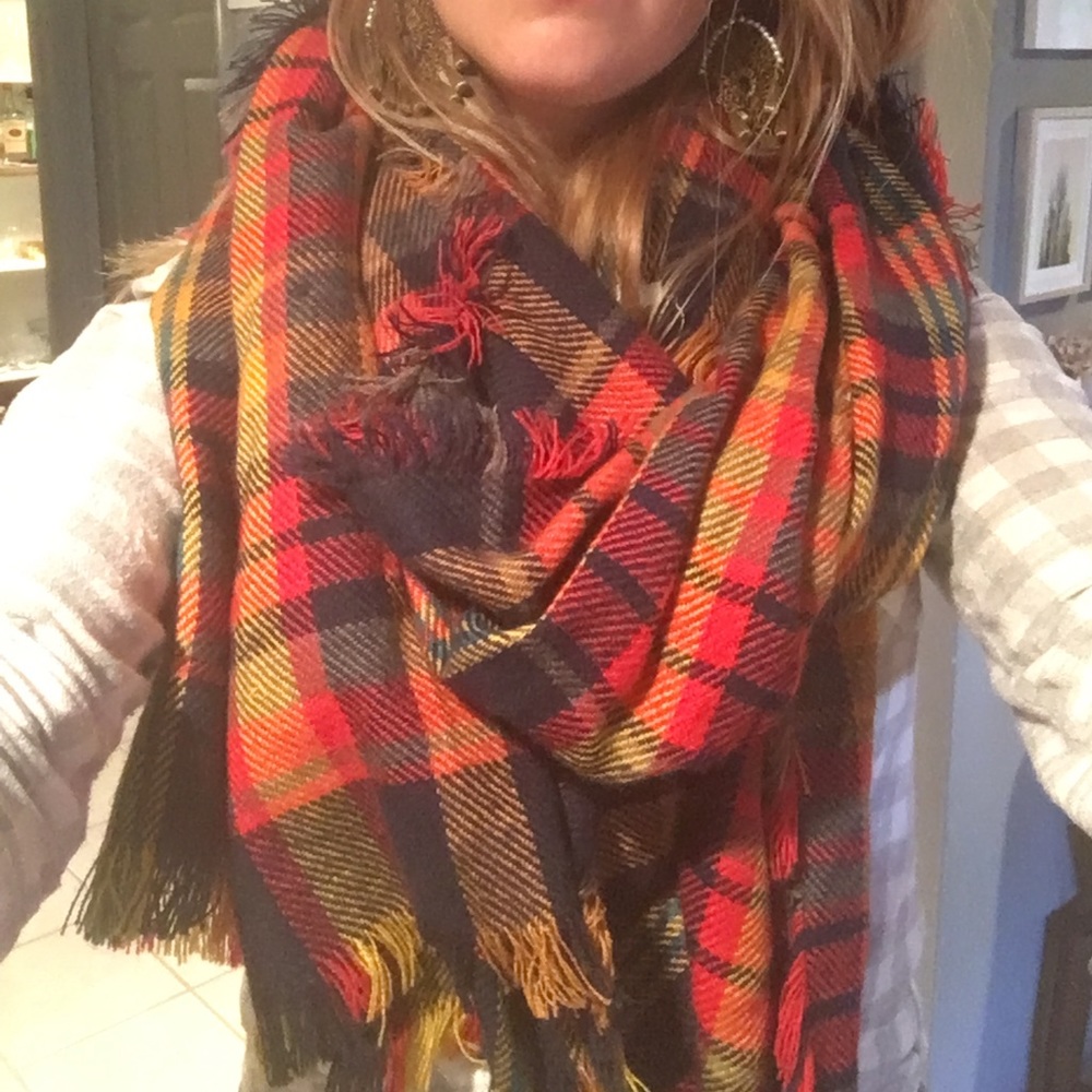 Plaid Scarf