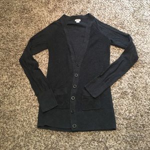 Dark grey cardigan