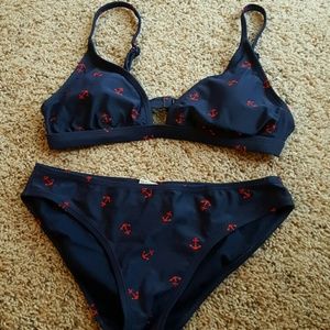 Old navy anchor bikini