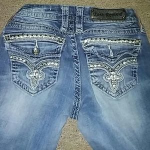 TRADING DNB Rock revival skinny jeans