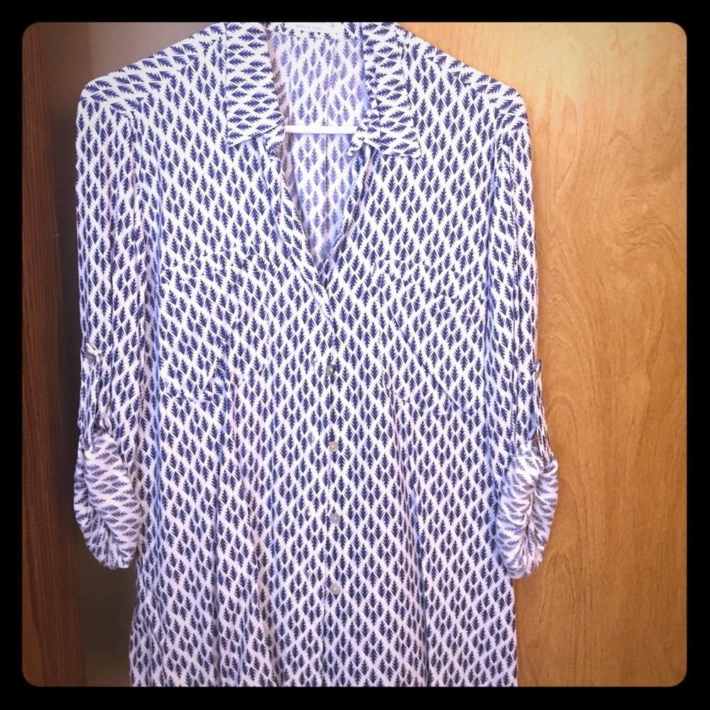 Just Living Button Up