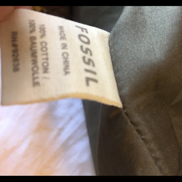 [Fossil] patterned mini skirt - Picture 6 of 8