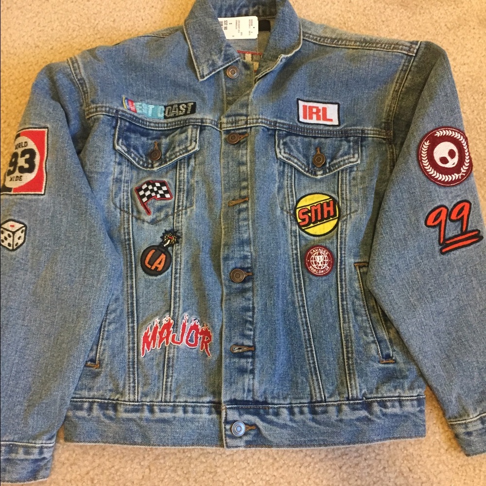 Jean Jacket with patches!