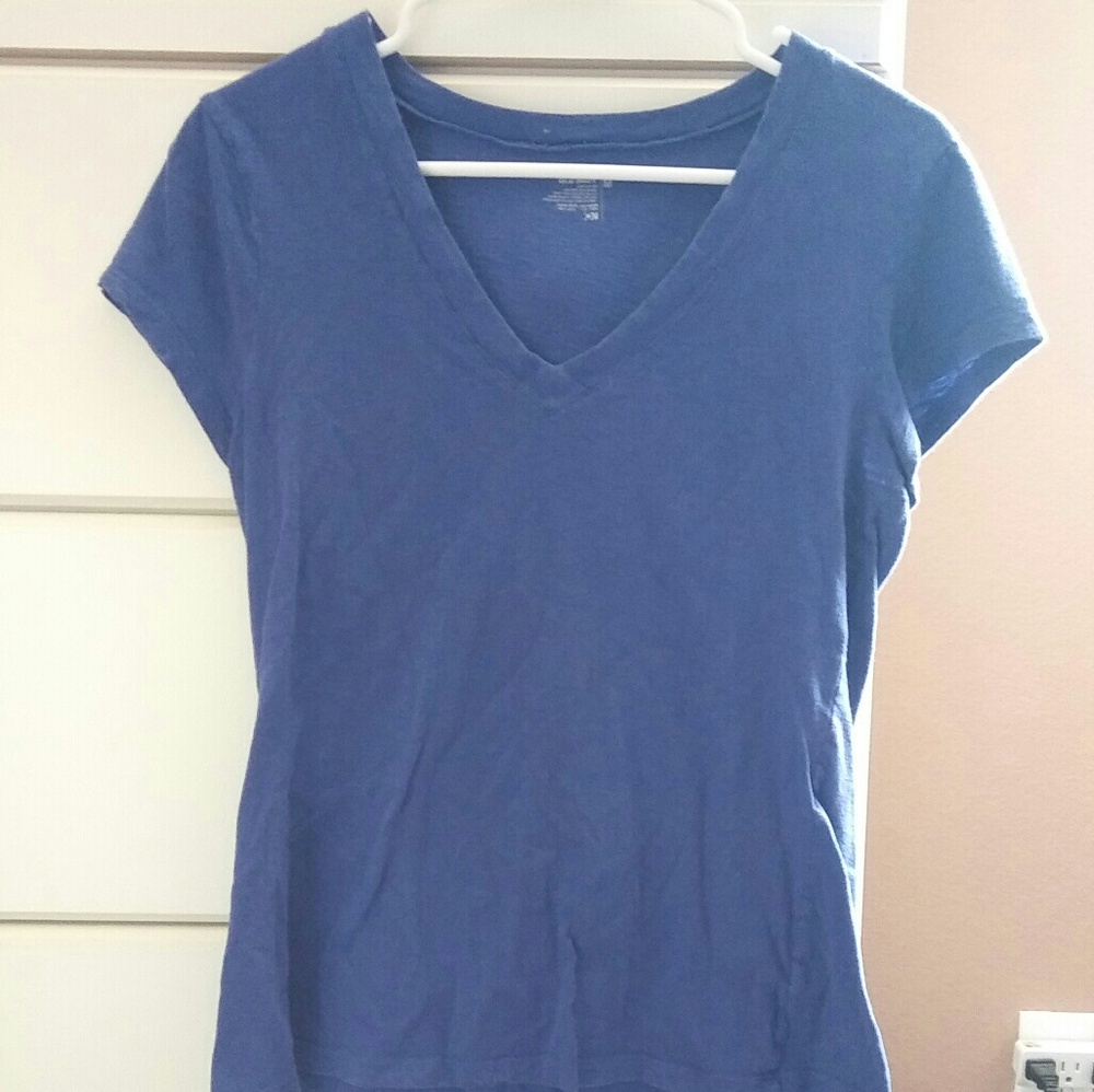 Old navy blue v-neck