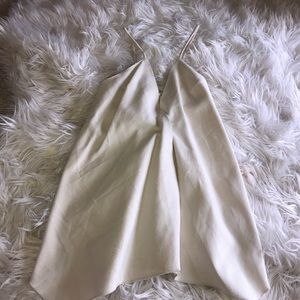 White cream fancy tank 💥