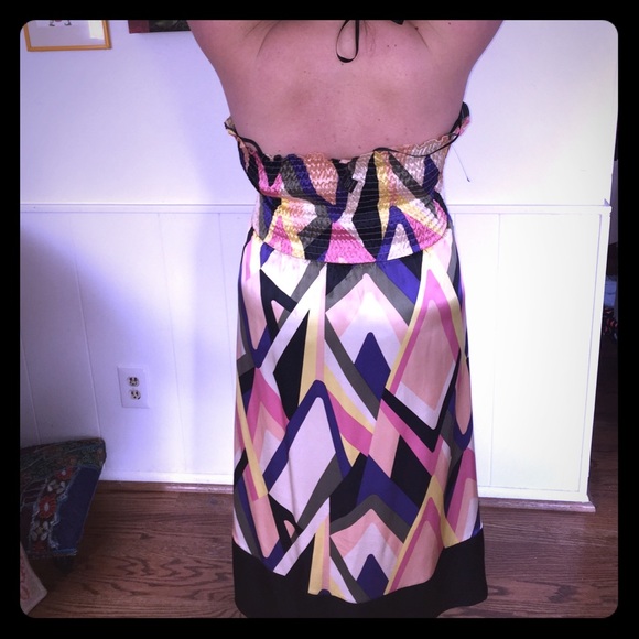 Silk dress by Korean designer Jully Kane - Picture 2 of 2