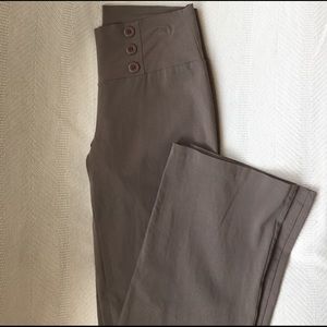 High-waist dress pant