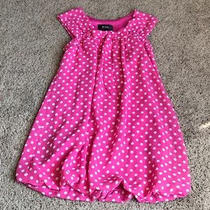 🎉3 for $12🎉 Girls Pink Polka Dot Bubble Dress