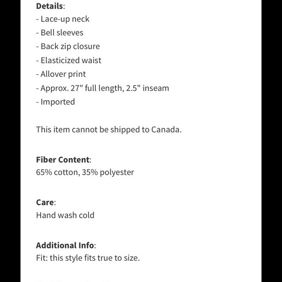 Lace Up Border Print Romper - Picture 5 of 6