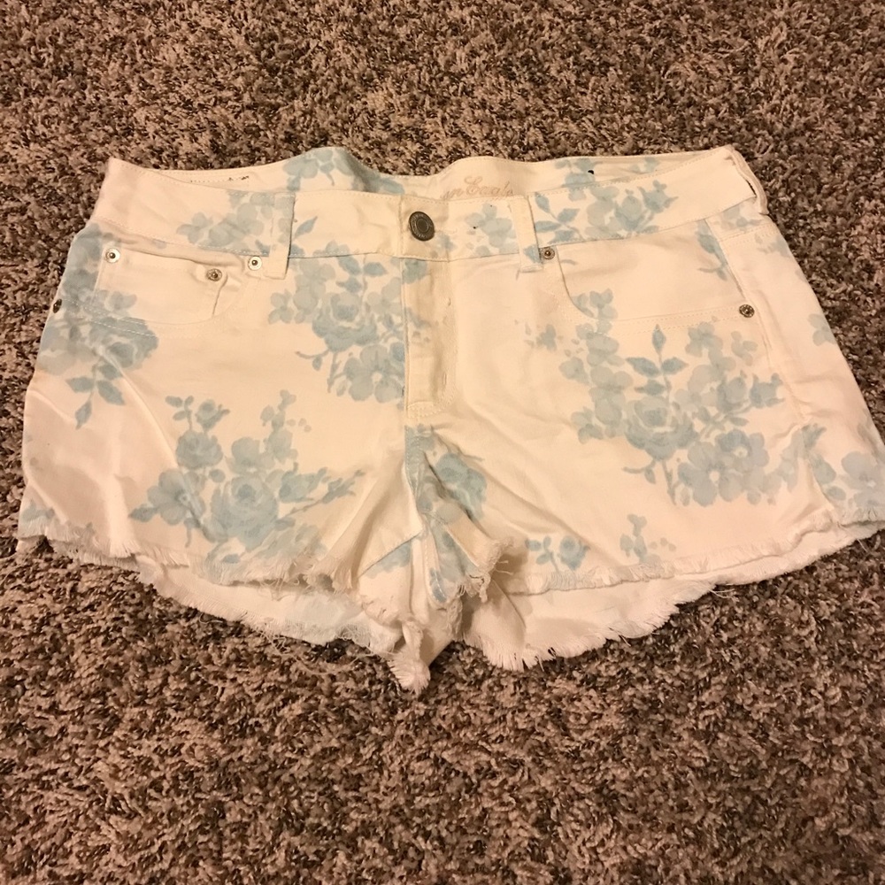 American Eagle Floral Shorts