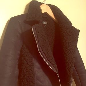 TOPSHOP Shearling Jacket