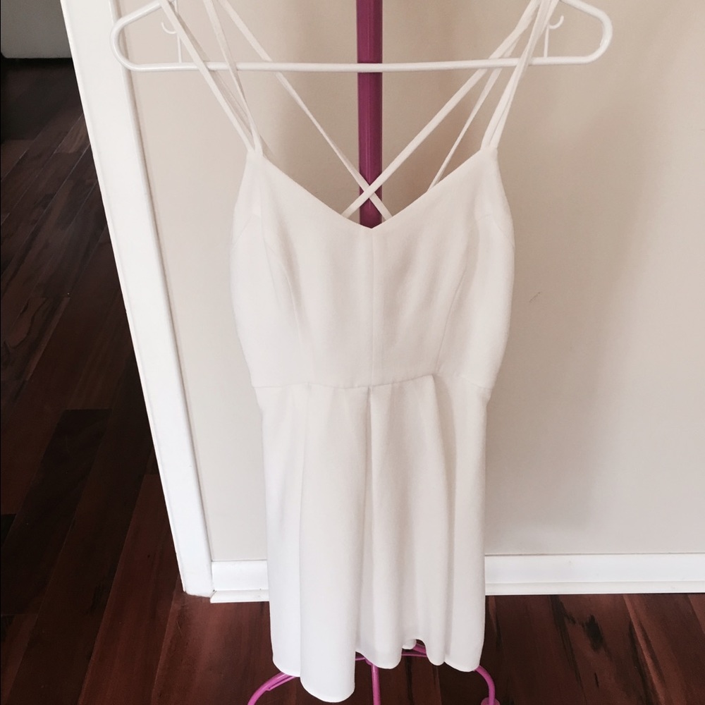 Here comes the bride white cocktail dress