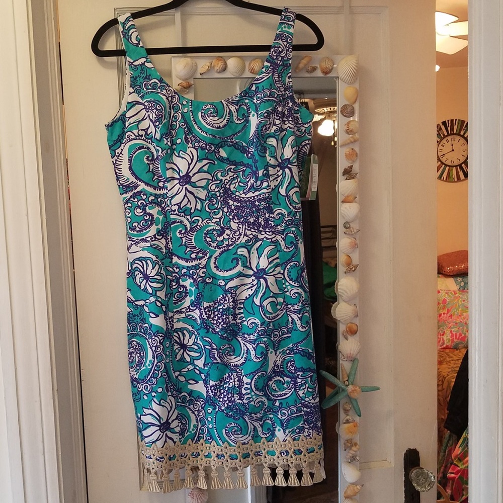 Sz 6 NWT Eaton Dress in Montauk