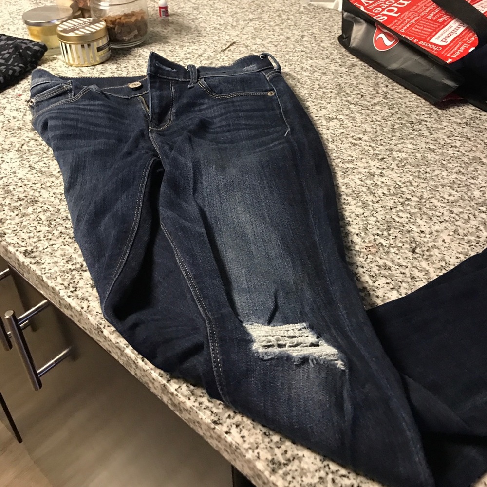 Express skinny jeans like new