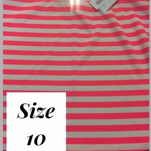 LuLaRoe girls azure skirt