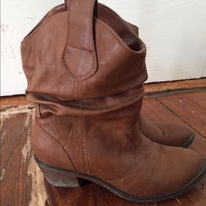 Ankle cowboy boots