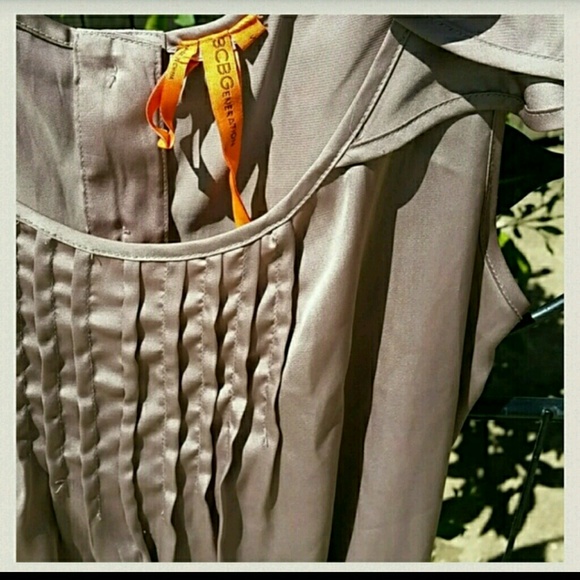 BCBGeneration champagne romper. - Picture 2 of 4