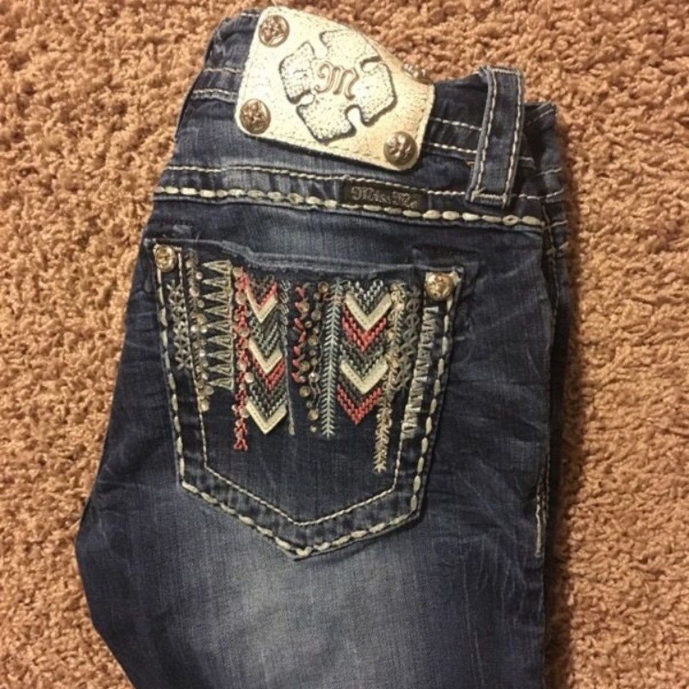 Miss Me jeans 27 inch inseam