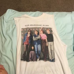 Breakfast club muscle tee