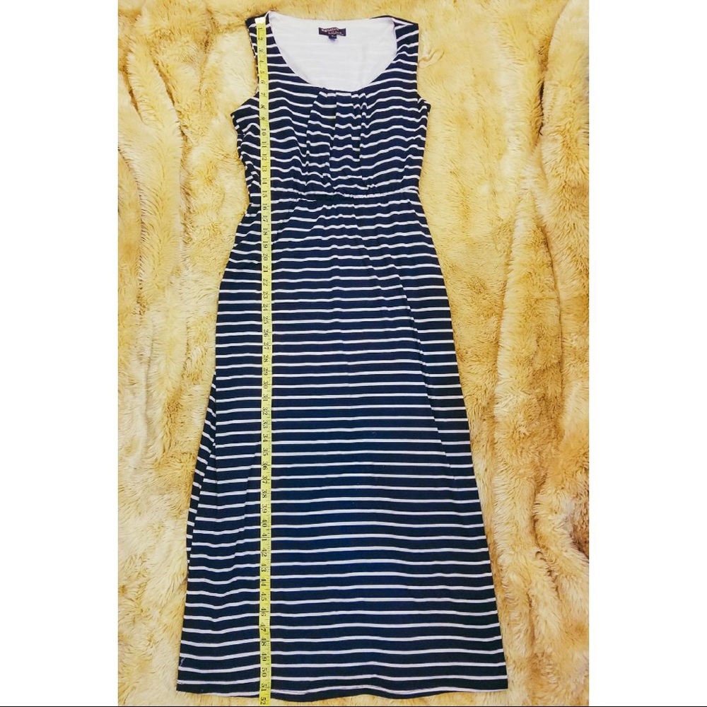 NEW! Striped Maxi Dress - Petite Large {NWOT}