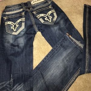 Rock Revival Dark Wash Denim