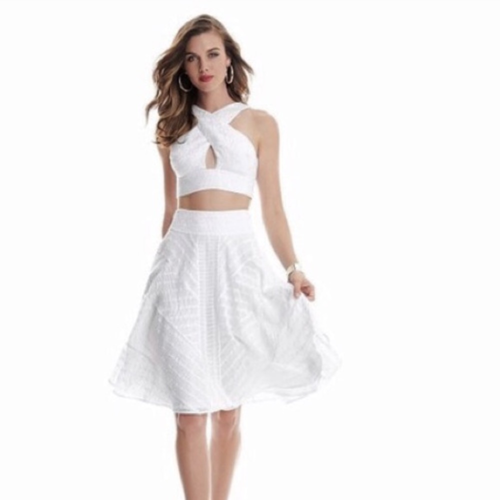 Marciano Evette White Skirt Set