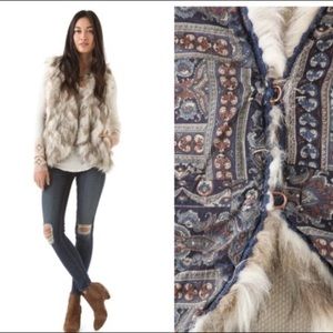 Free People Fur Vest