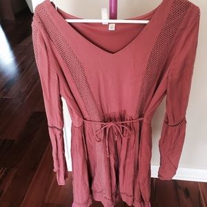 Bohemian Mauve Dress