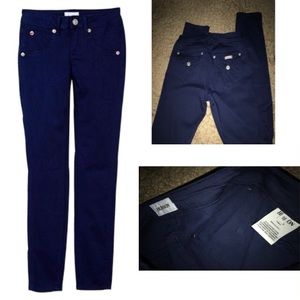 NWOT HUDSON big girl size 16 navy blue skinny jean