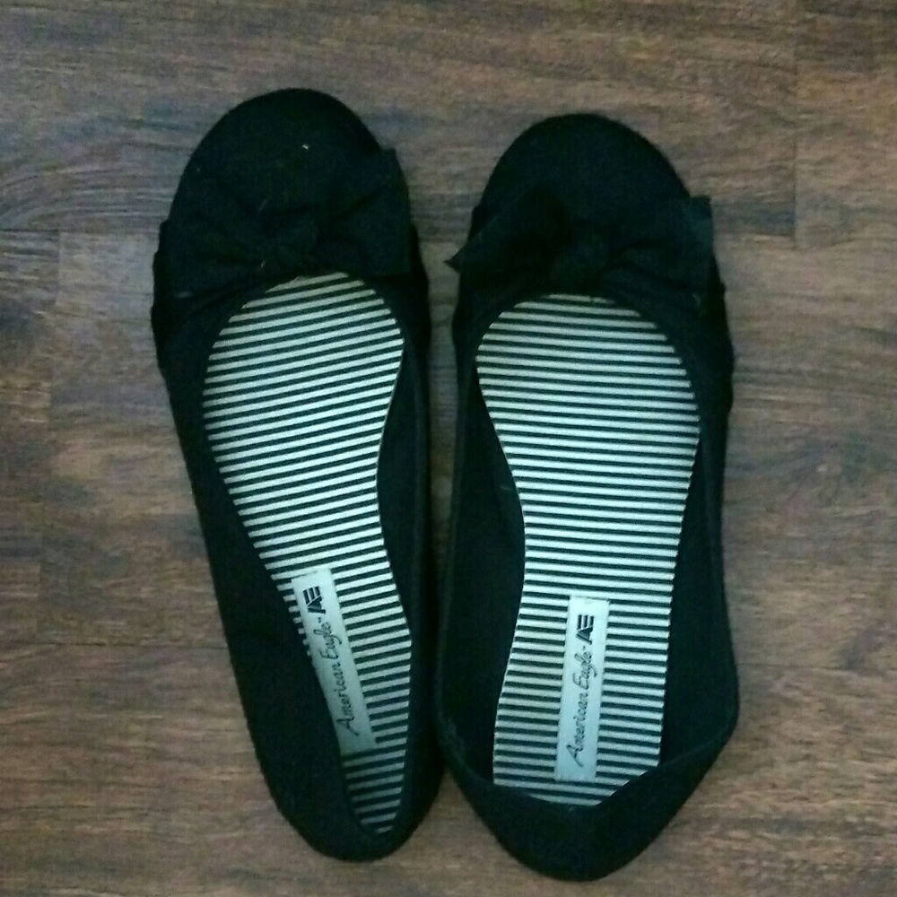 Black flats