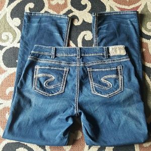 SOLD WOMEN'S SILVER SUKI MID BOOT 14/31 EUC