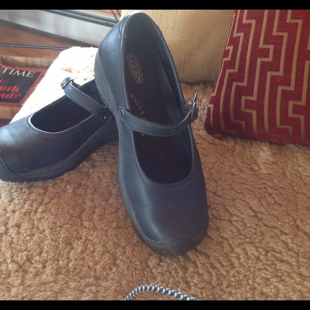 Keen Navy Mary Jane Shoes