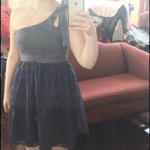 Miss Me One Shoulder Dress