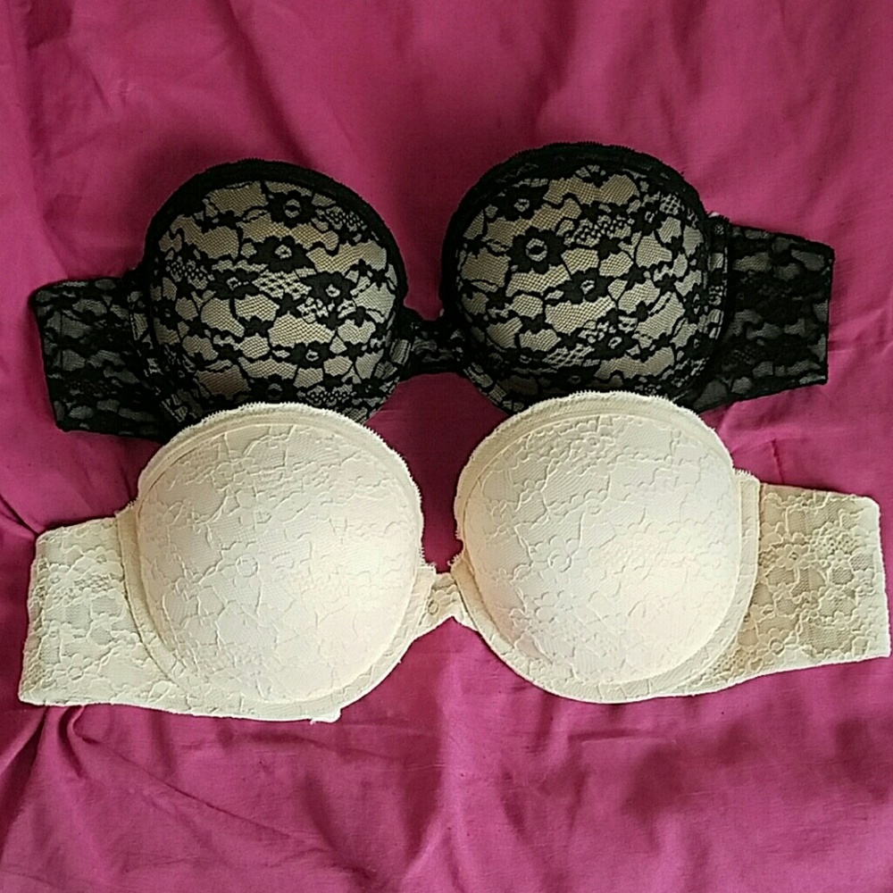Set of Aerie Lace Push Up Bras