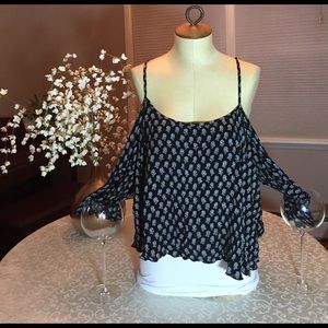 Forever 21 Cold Shoulder Top