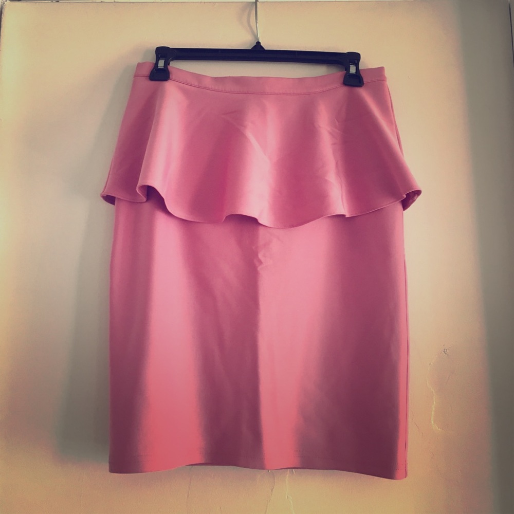 Topshop peplum skirt