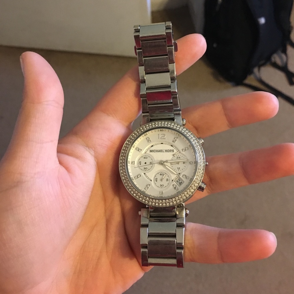 Michael Kors silver watch!