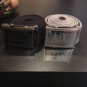 Armani exchange belts