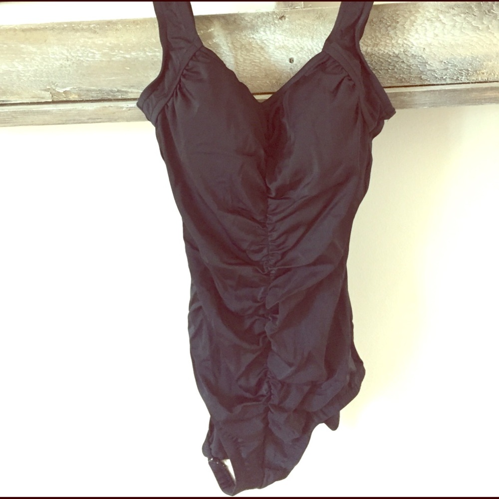Modest one piece swimsuit
